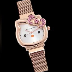 🆕 Sanrio Hello Kitty Rose Gold Watch